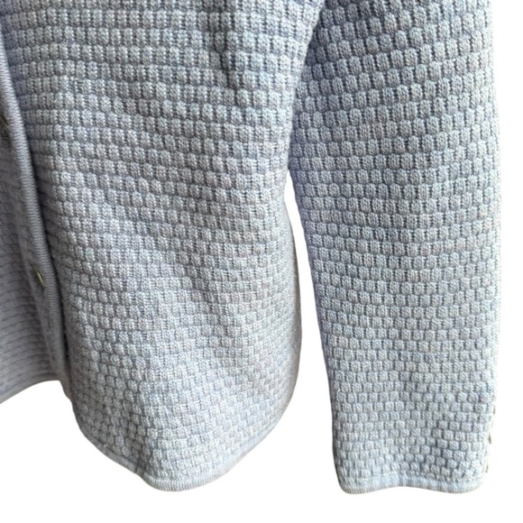 Talbots Womens Pure Merino Wool Button Up Cardigan Sweater Size XL lavender - Picture 5 of 12